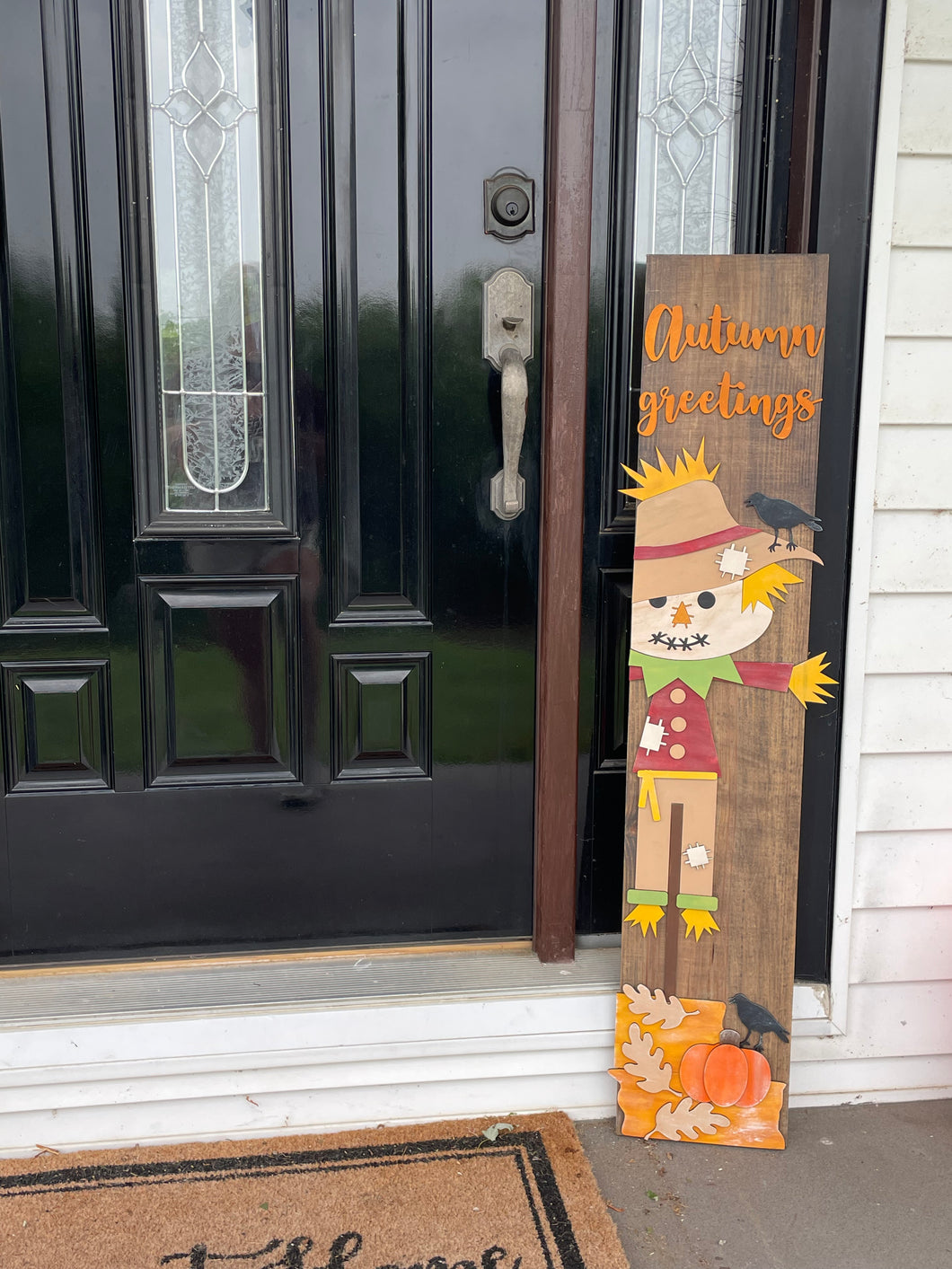 Scarecrow Porch Sign Pieces