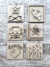 Load image into Gallery viewer, 4th of July Mini Signs
