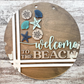 Welcome to the Beach Door Hanger DIY Kit