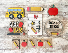 Load image into Gallery viewer, Back to School Classroom Tiered Tray Decor
