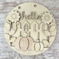 Hello Fall Fence Door Hanger DIY Kit