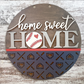 Home Sweet Home Baseball Door Hanger DIY Kit