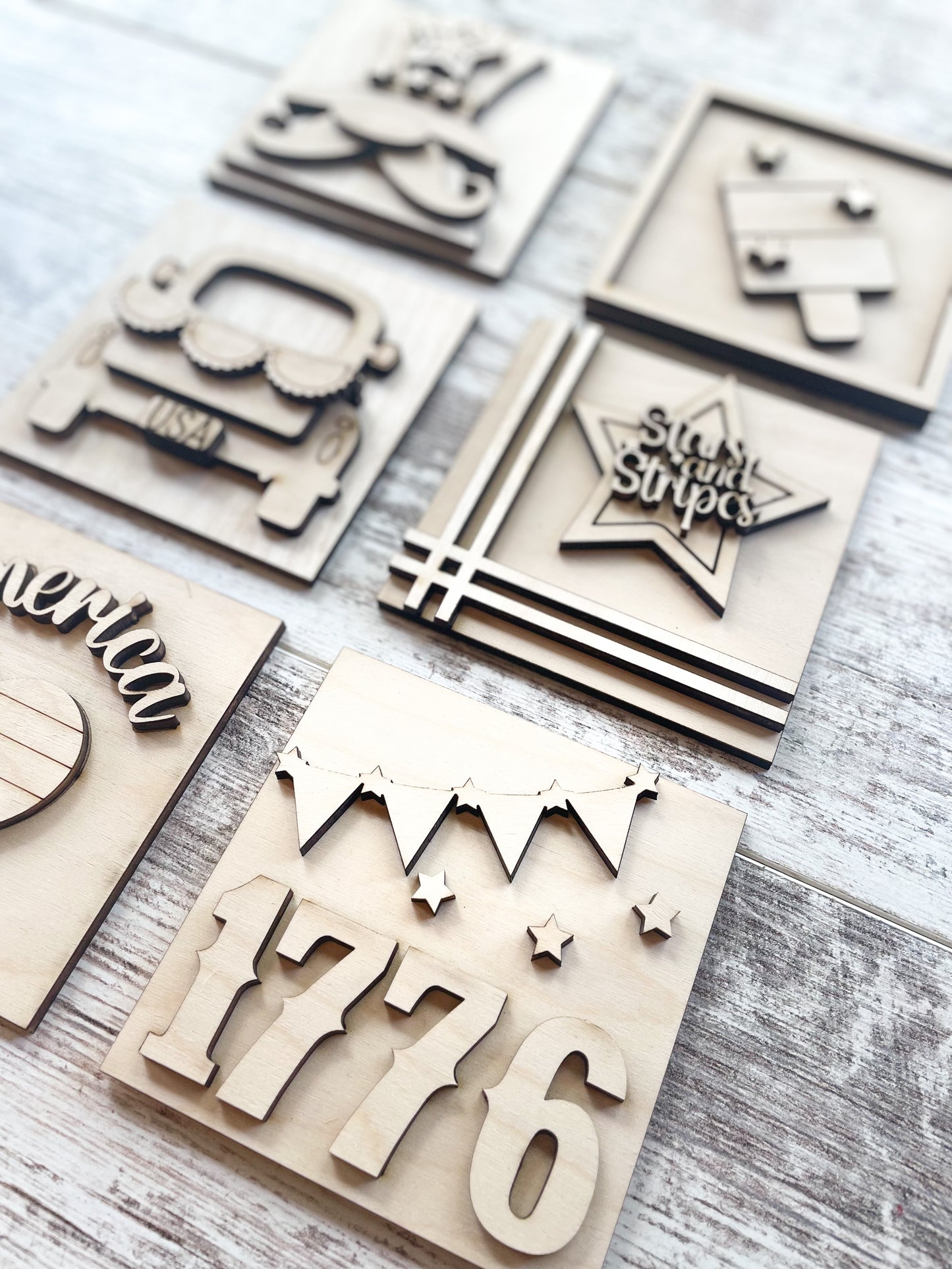 4th of July DIY Mini Signs