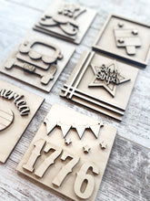 Load image into Gallery viewer, 4th of July Mini Signs
