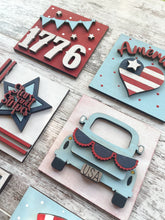 Load image into Gallery viewer, 4th of July Mini Signs
