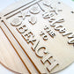 Welcome to the Beach Door Hanger DIY Kit