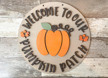 Load image into Gallery viewer, Welcome to Our Patch Door Hanger

