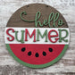 Hello Summer Watermelon Door Hanger DIY Kit