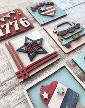 Load image into Gallery viewer, 4th of July Mini Signs
