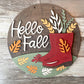Hello Fall Door Hanger DIY Kit