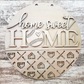 Home Sweet Home Baseball Door Hanger DIY Kit