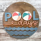 Pool Days Door Hanger DIY Kit