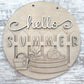 Hello Summer Door Hanger DIY Kit