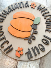 Load image into Gallery viewer, Welcome to Our Patch Door Hanger
