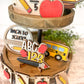 Back to School Classroom Tiered Tray DIY Kit