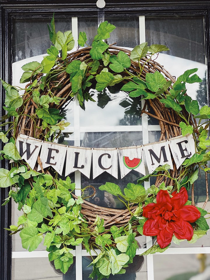 Welcome Banner with Attachments