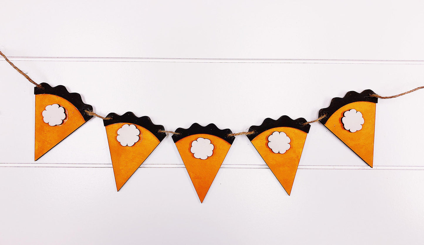 Pumpkin Pie Banner DIY Kit