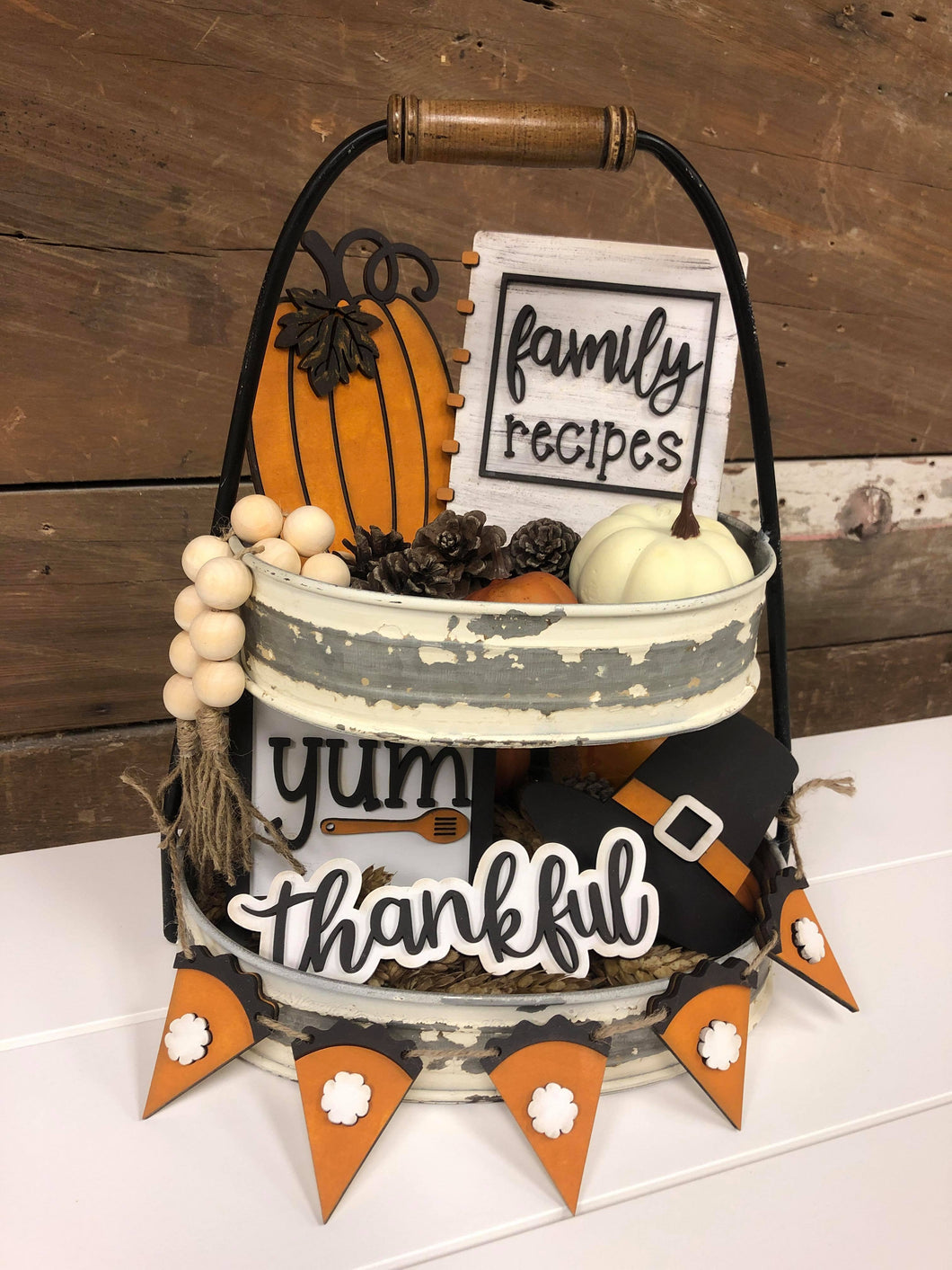 Thanksgiving Tiered Tray Kit