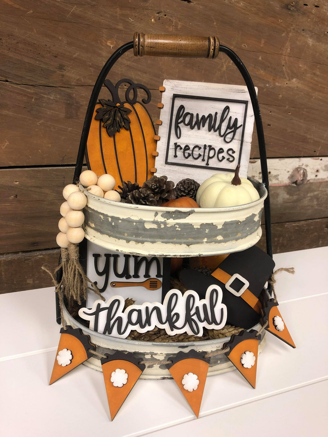 Thanksgiving Tiered Tray Kit