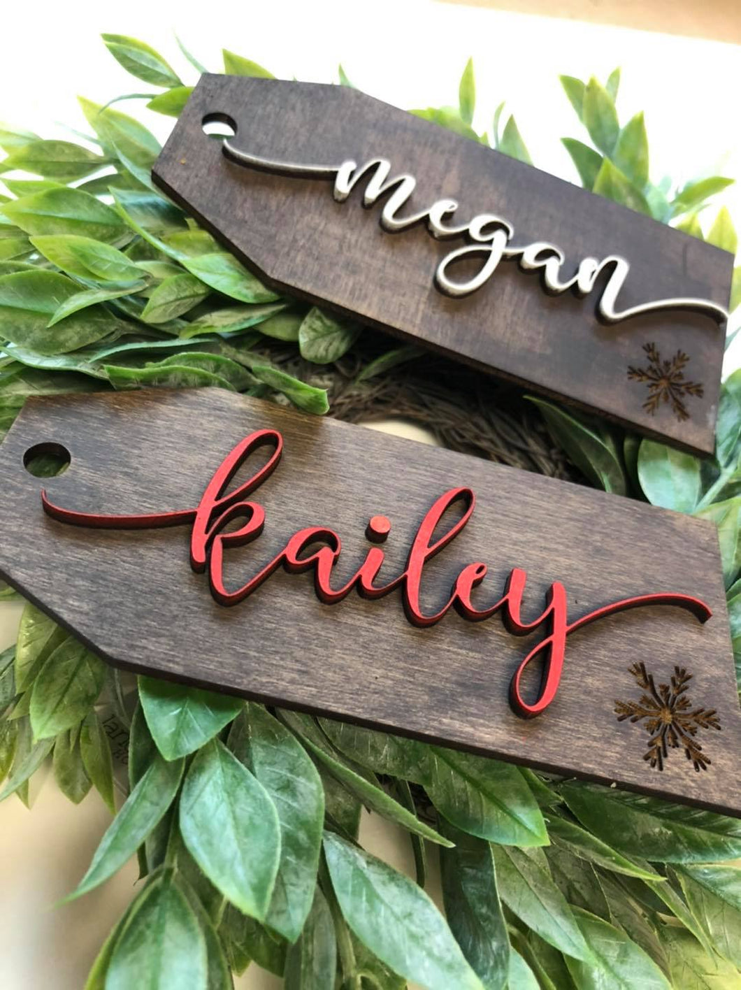 Personalized Name Tags
