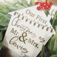 Our First Christmas Personalized Ornament