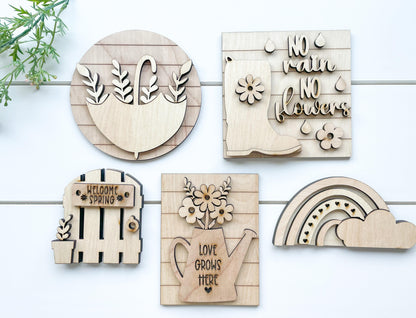 Flower Tiered Tray DIY Kit