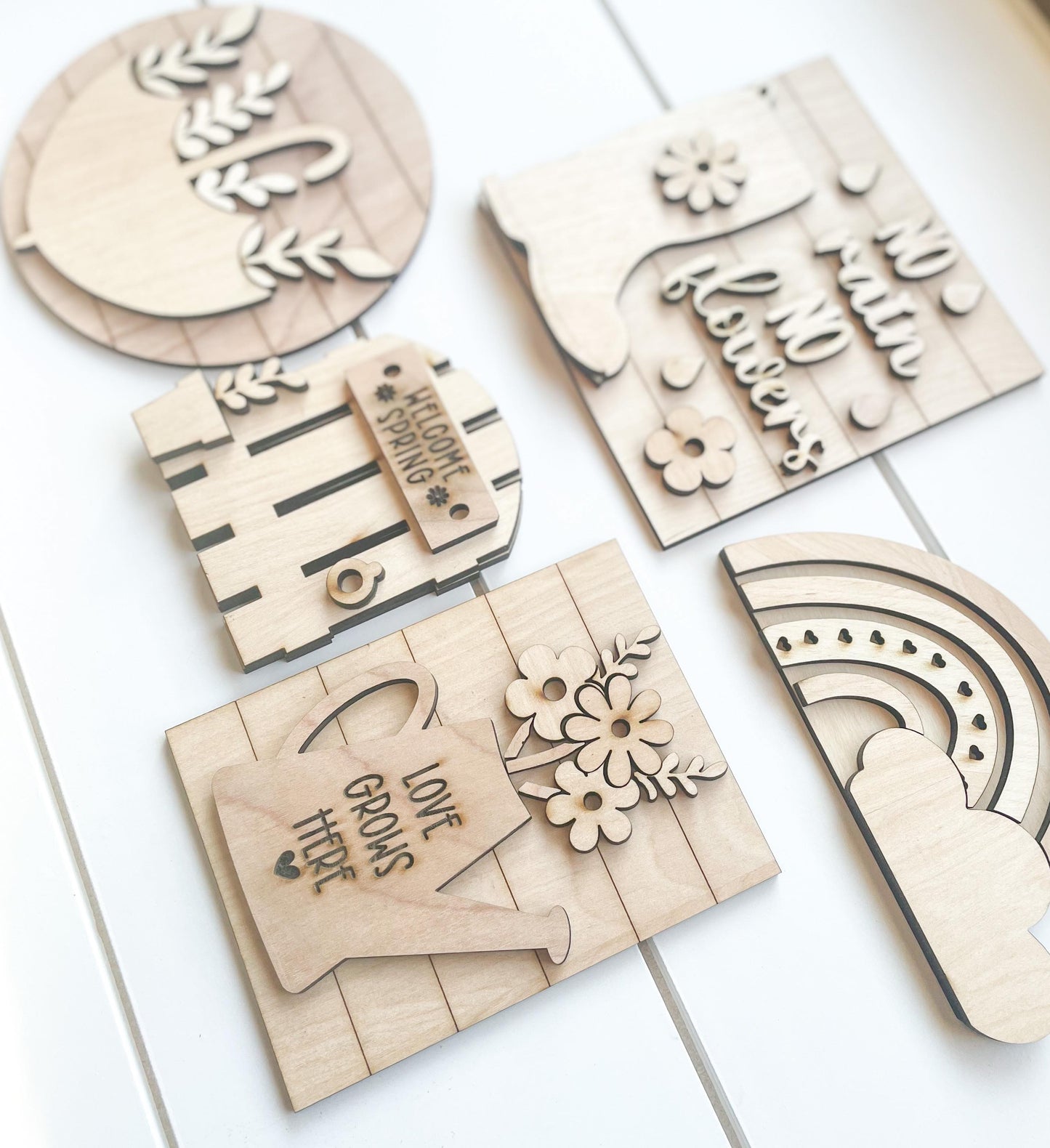 Flower Tiered Tray DIY Kit