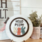 Circle DIY Shiplap Interchangeable Base and Stand