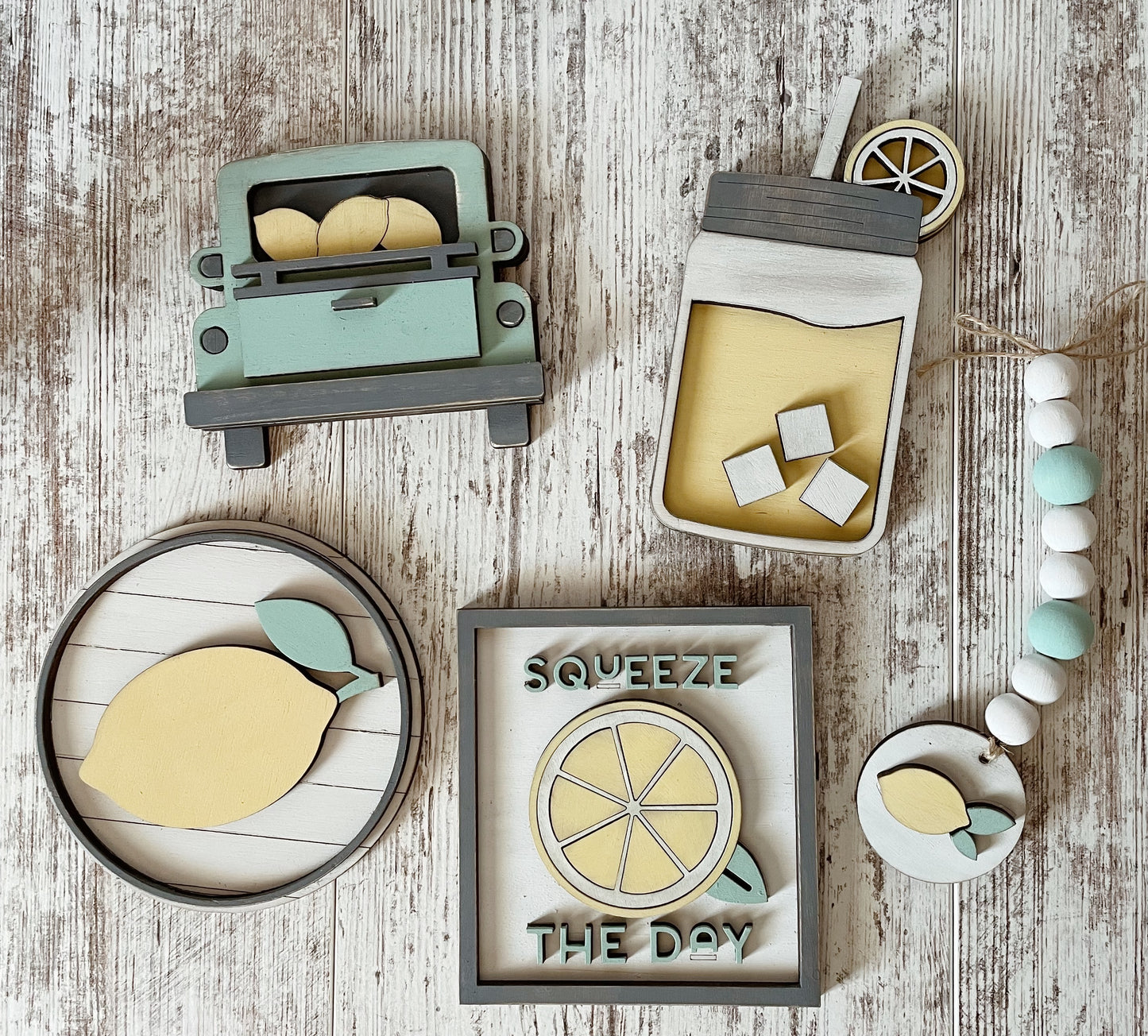 Squeeze the Day Tiered Tray DIY Kit