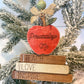 Personalized Teacher Ornament