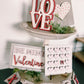 Valentine’s Day Love Tiered Tray DIY Kit
