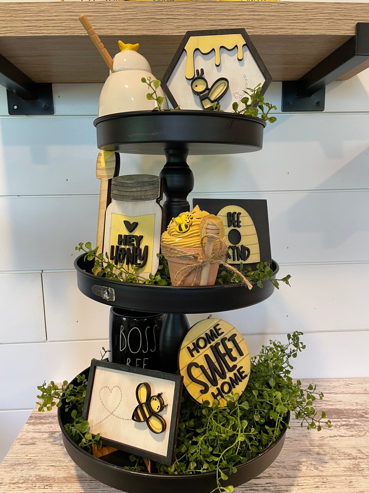 Hey Honey Tiered Tray DIY Kit