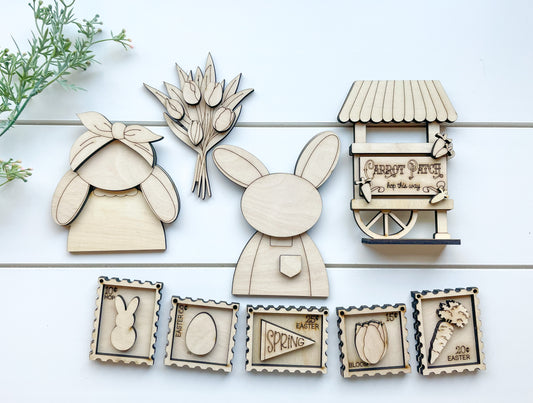 Carrot Patch Tiered Tray DIY Kit