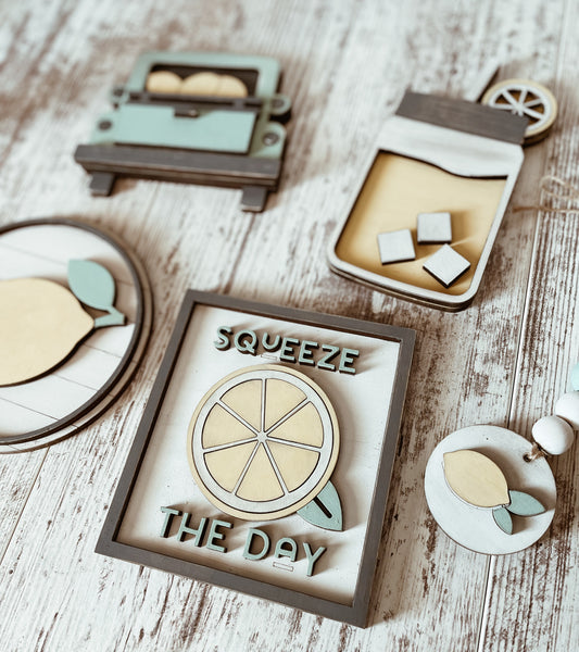 Squeeze the Day Tiered Tray DIY Kit