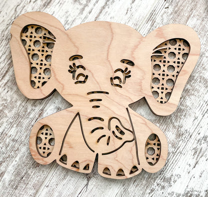 Rattan Safari Animals