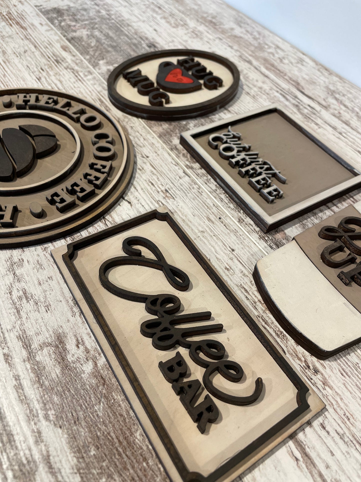Coffee Tiered Tray DIY Kit