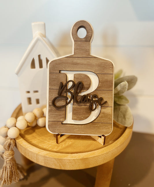 Mini Personalized Cutting Board Kit