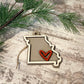 Missouri and St Louis Ornaments