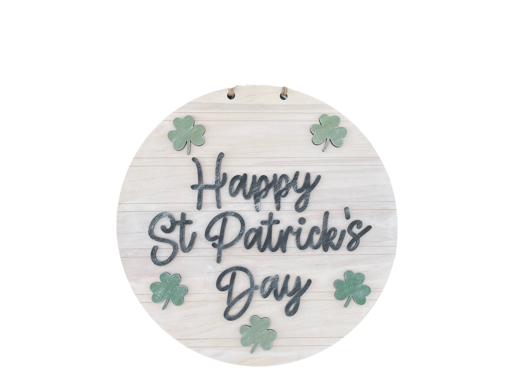 St. Patrick’s Day Door Hanger