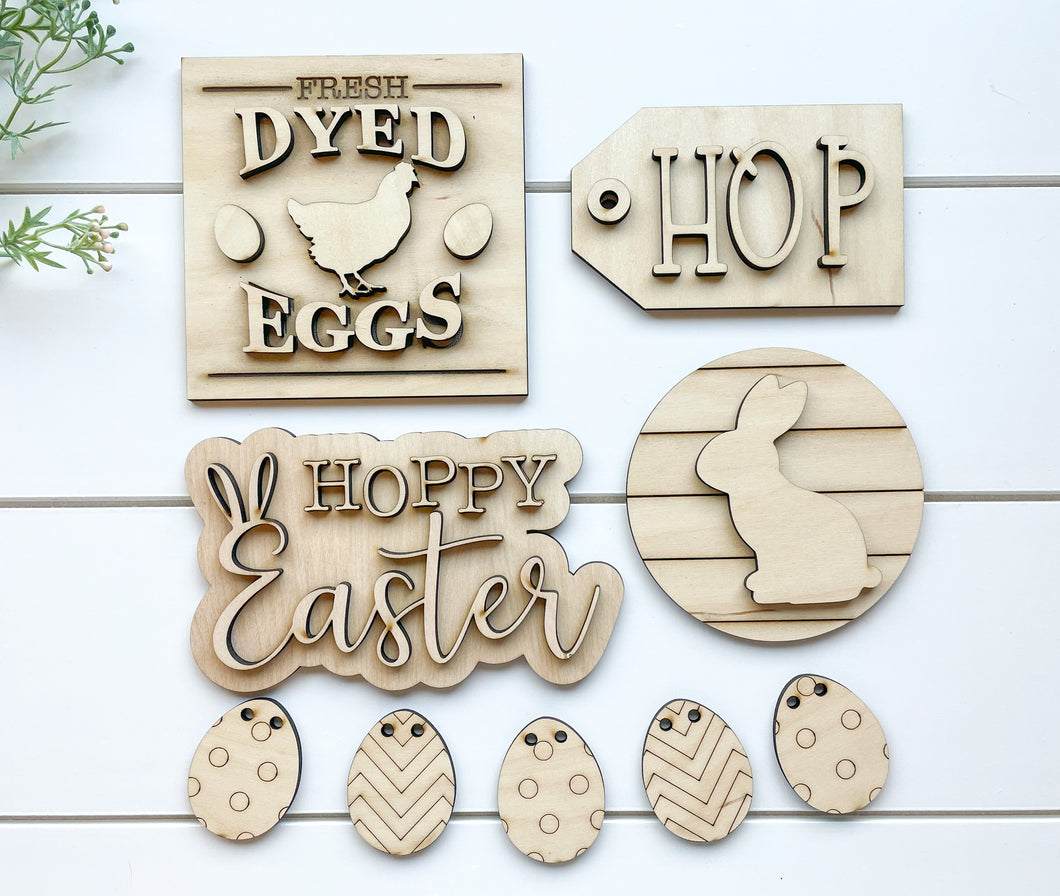 Hoppy Easter Tiered Tray Kit
