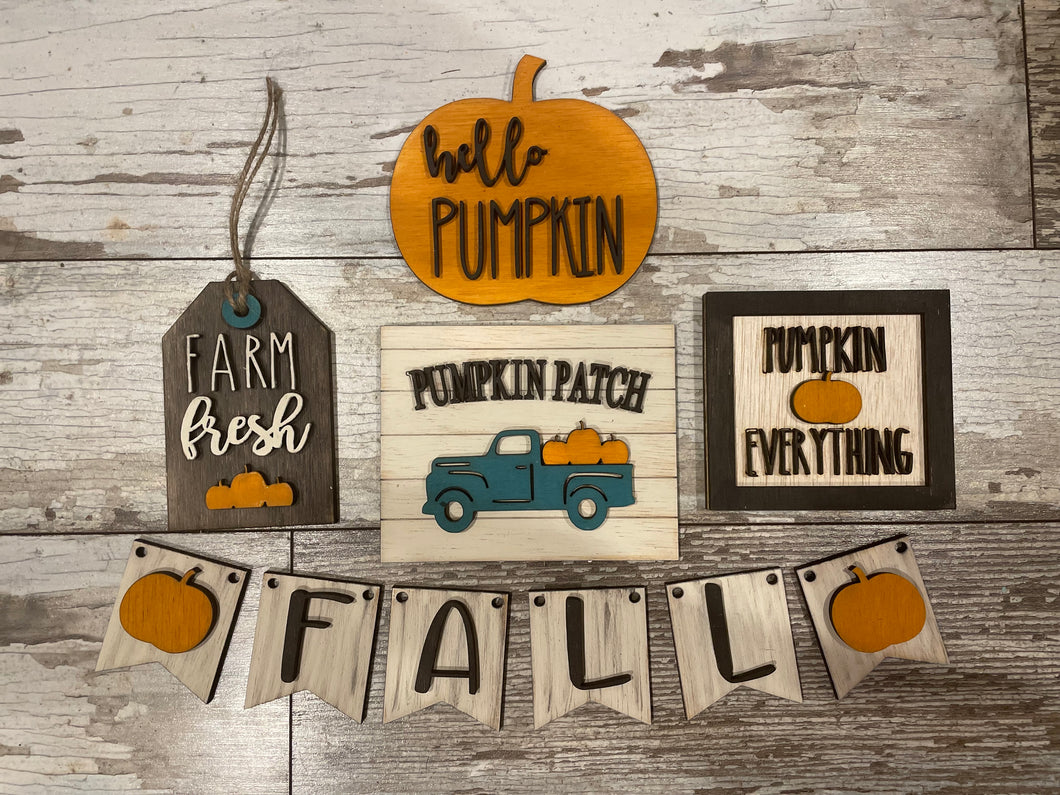Pumpkin Patch Tiered Tray Kit