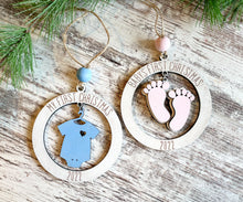 Load image into Gallery viewer, Baby’s First Christmas Ornament
