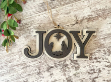 Load image into Gallery viewer, Joy Nativity Ornament
