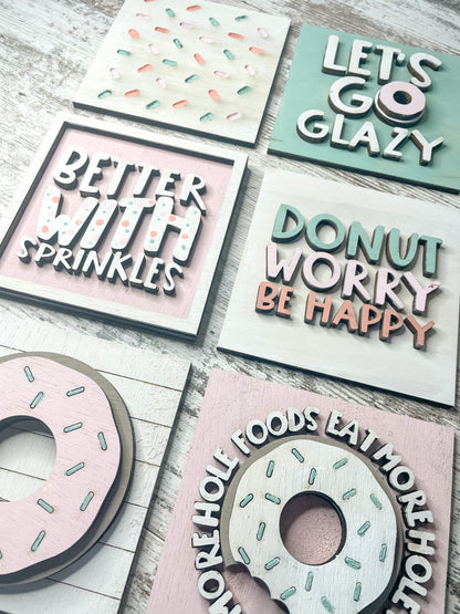 Mini Donut DIY SIgns
