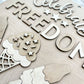 Celebrate Freedom 4th of July Door Hanger Kit