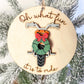 Oh What Fun Motorcycle  Ornament