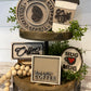 Coffee Tiered Tray DIY Kit