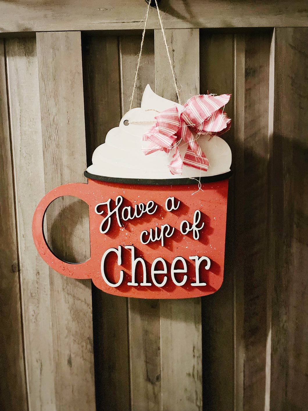Cup of Cheer Reversible