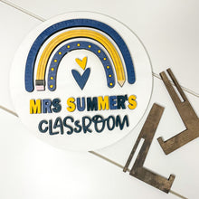 Load image into Gallery viewer, Personalized Teacher Classroom Sign
