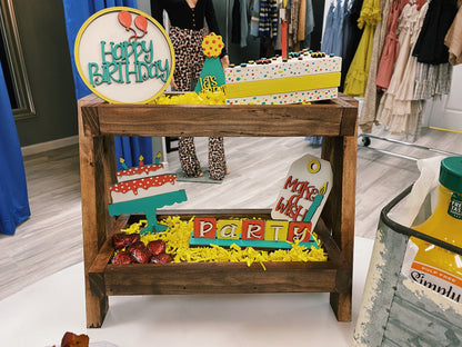 Birthday Party Tiered Tray DIY Kit